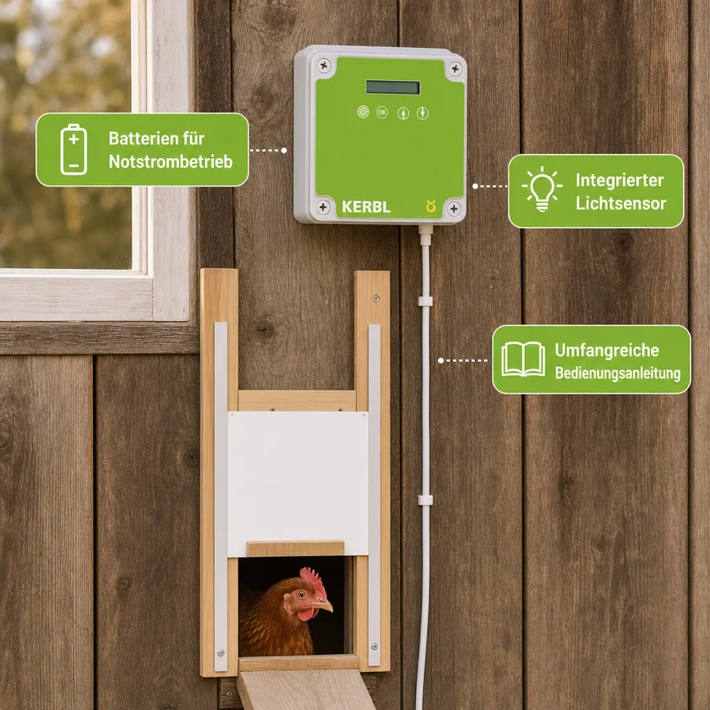 Steuerung für Automatische Hühnertür