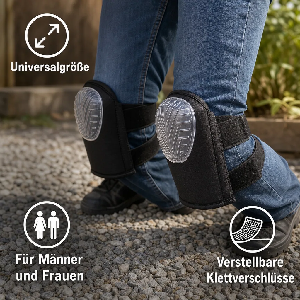 Gel Knieschoner 1 Paar in Universalgröße
