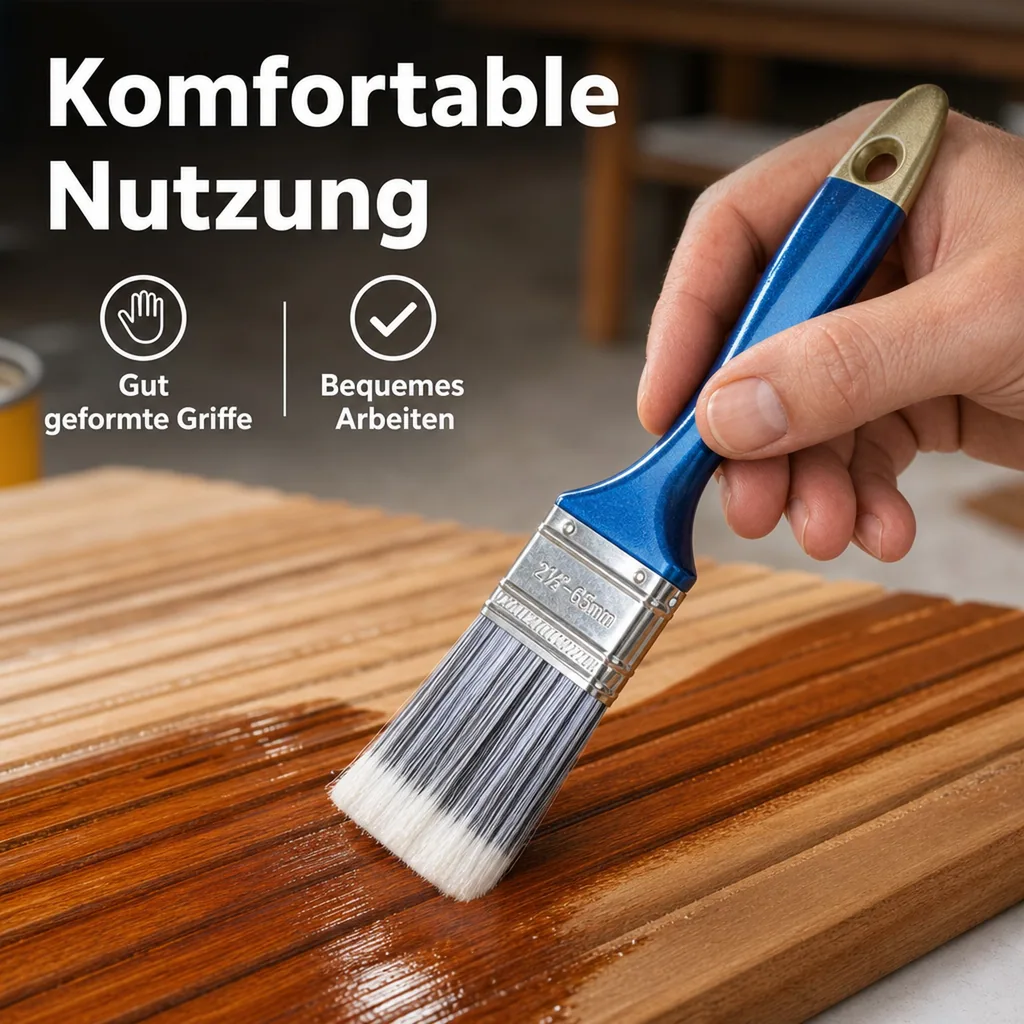 Pinsel Set 10-teilig mit Spezialborsten