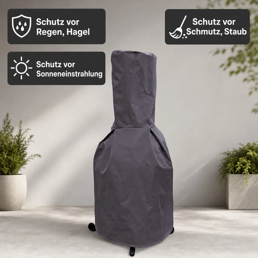 Abdeckhaube für Terrassenofen