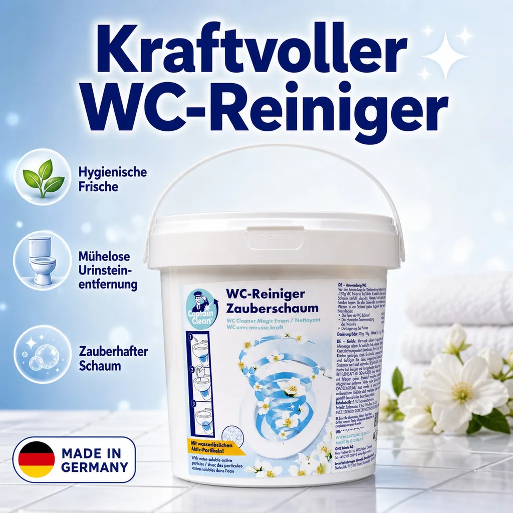 WC-Reiniger Zauberschaum, 1 kg