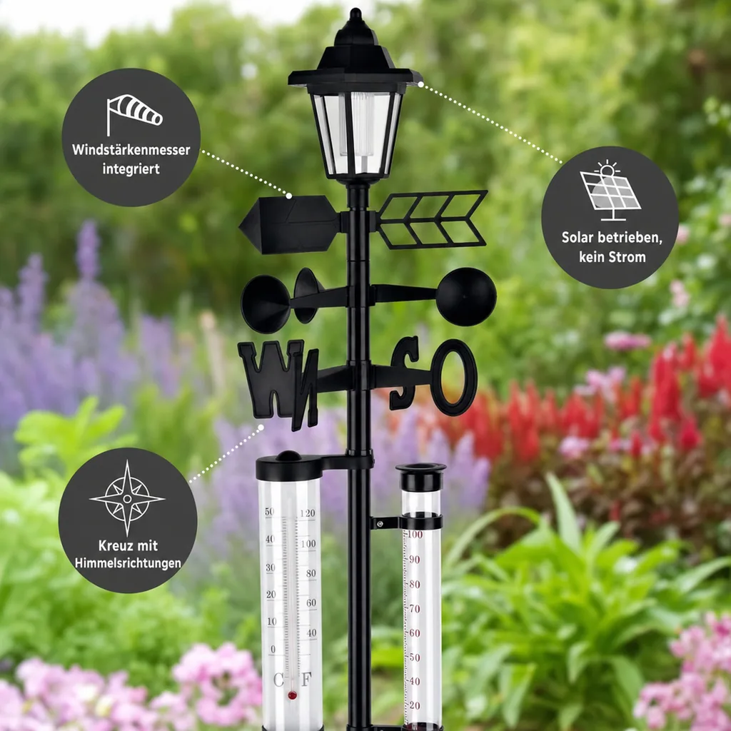 Wetterstation Solar 5in1