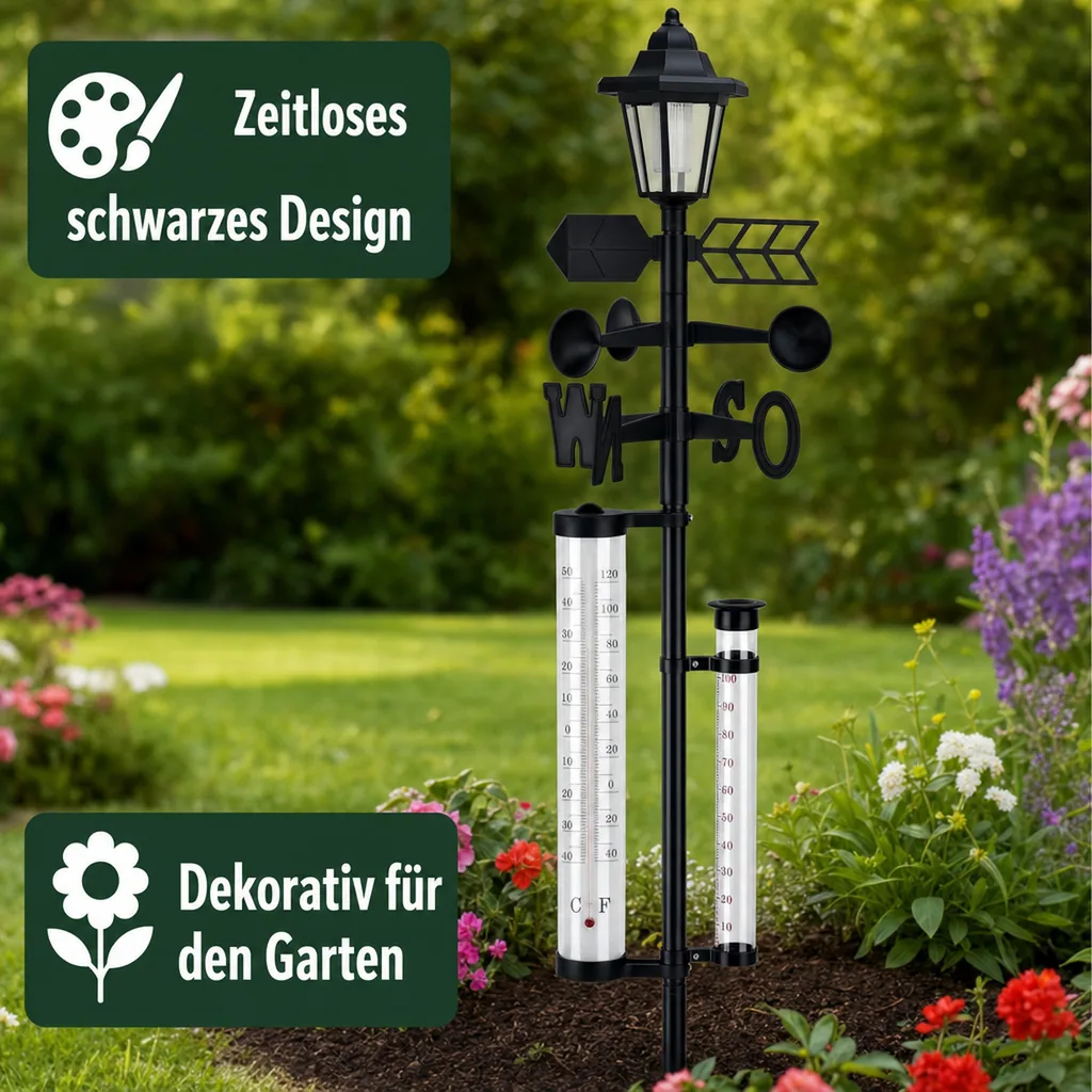 Wetterstation Solar 5in1