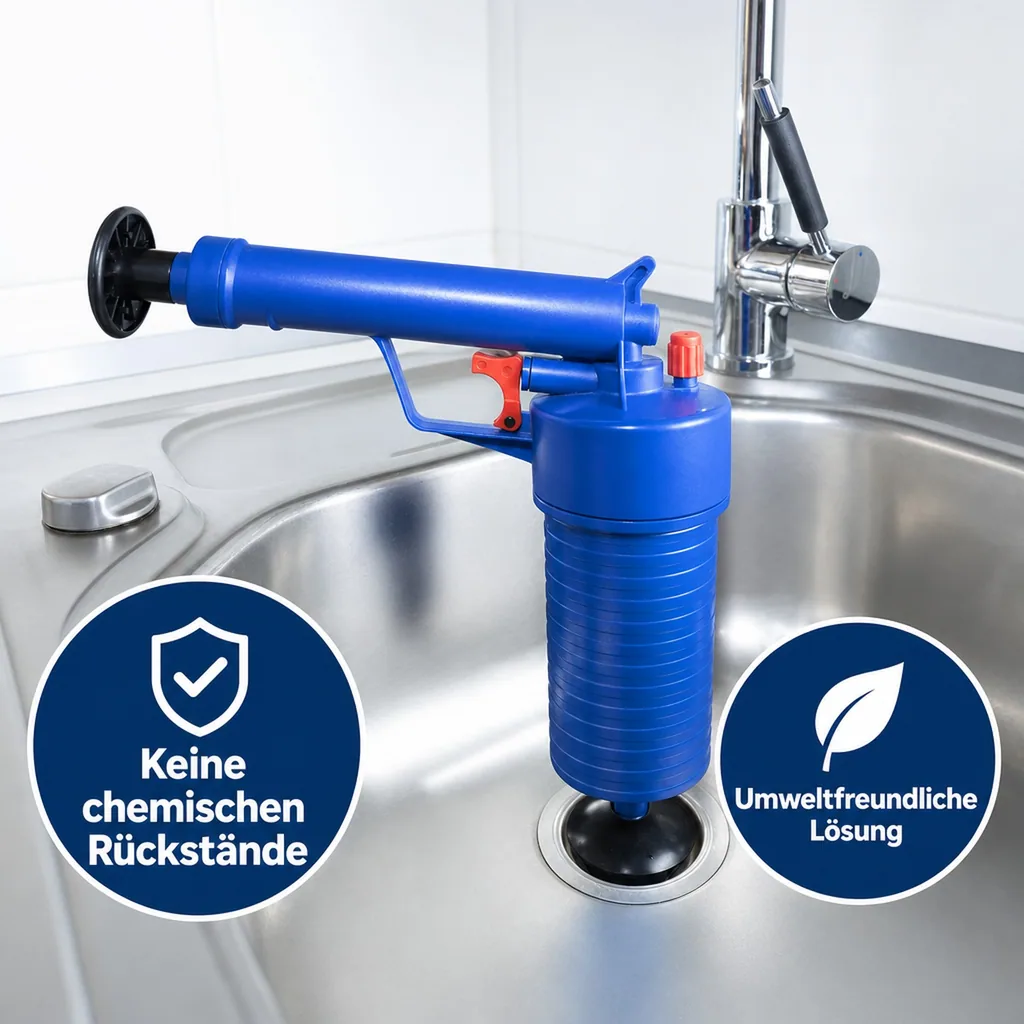 Power Luftdruck Rohrreiniger