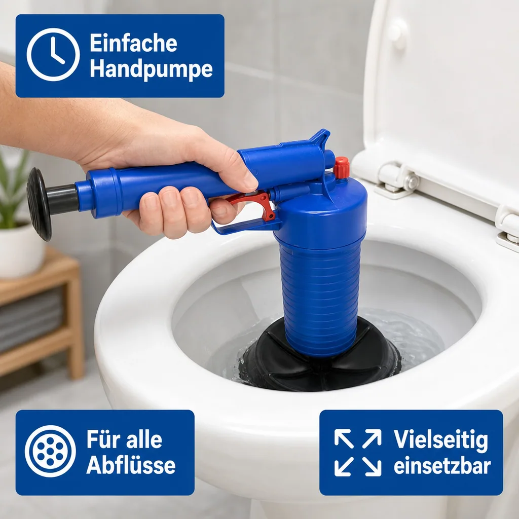 Power Luftdruck Rohrreiniger