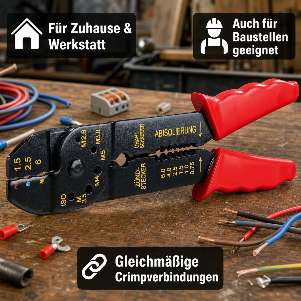 Crimpzange-Set, 61-teilig