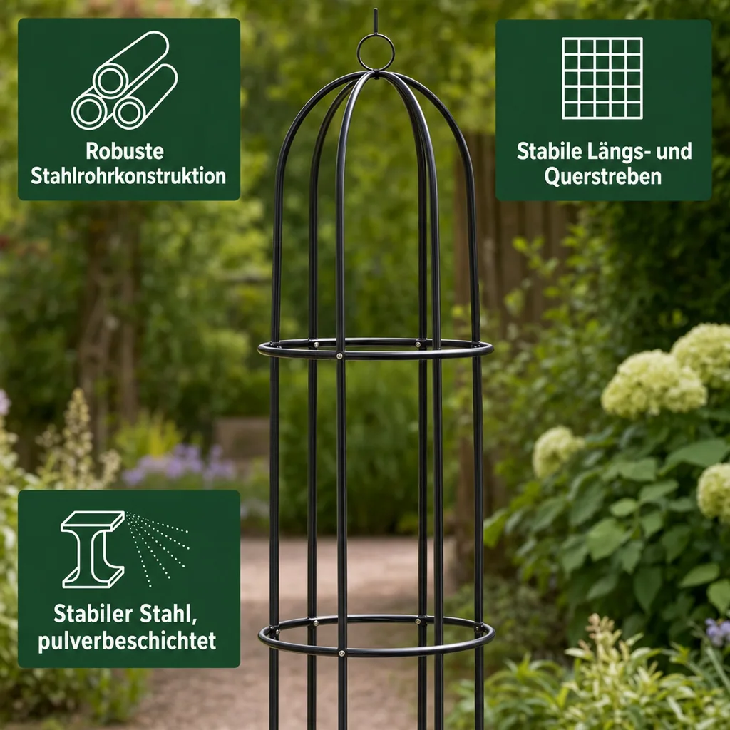 Rank-Obelisk Ø 40 x 190 cm