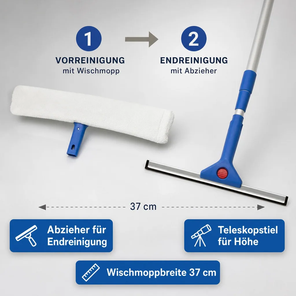 Fenster Reinigungsset "Professional", 5-teilig
