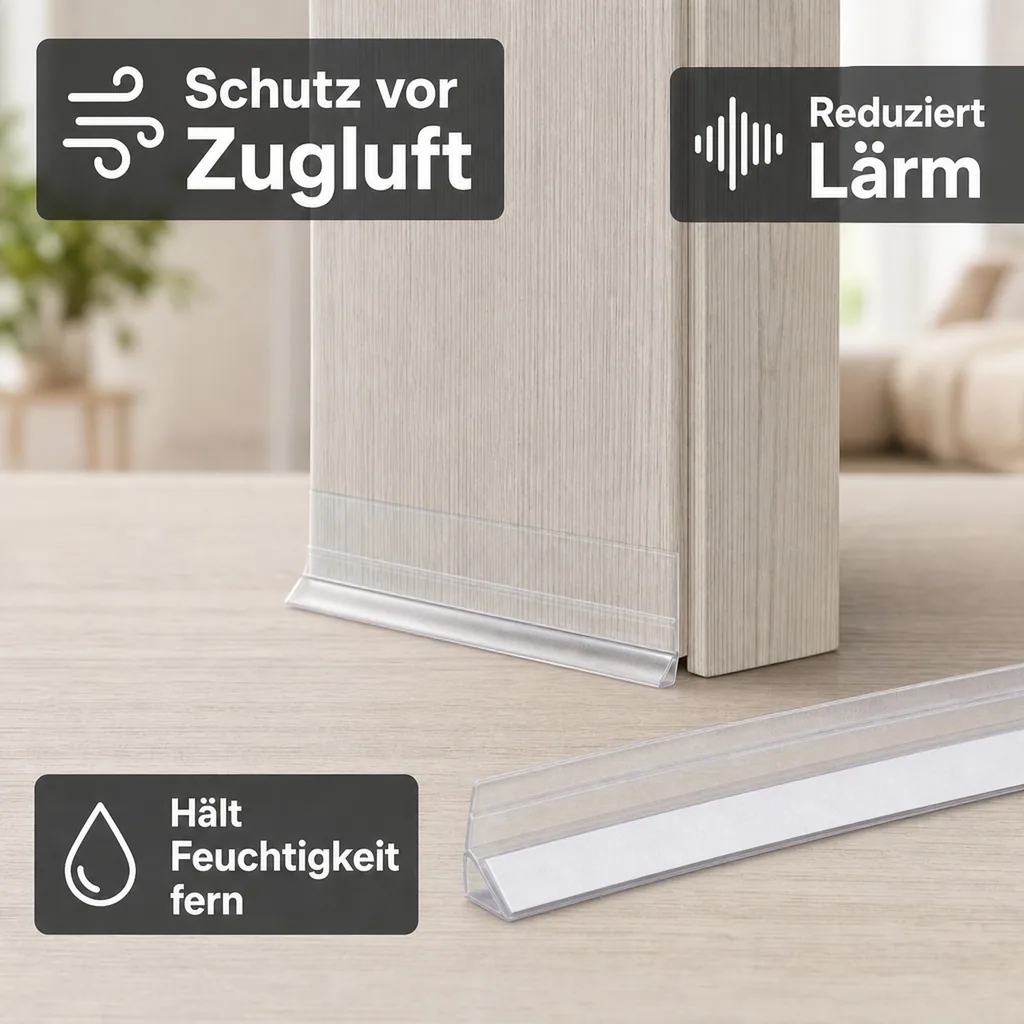 Fenster und Türen Dichtungsband, 3,5 cm x 5 m, 2 Stück