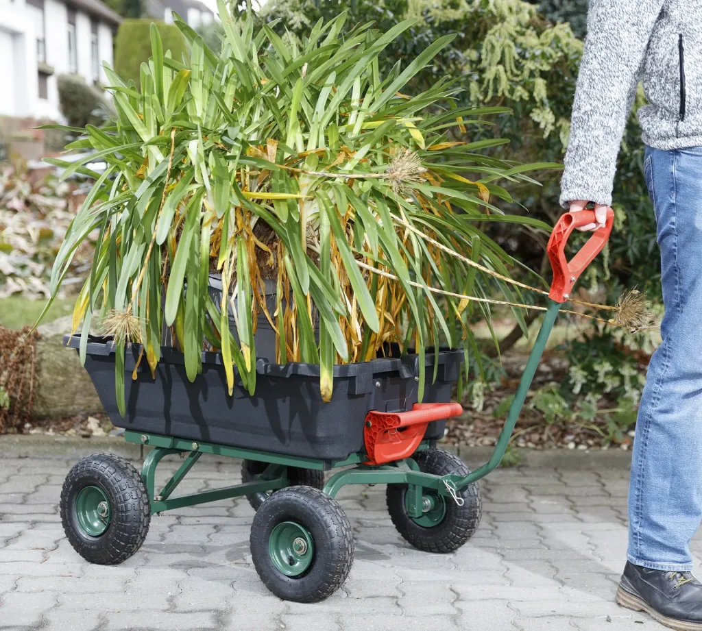Garten Transportwagen GMGW350, 350 kg Tragkraft, kippbar
