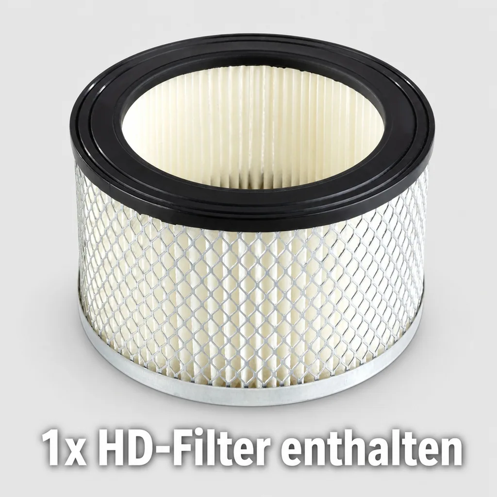 HD-Filter für Aschesauger WAS15