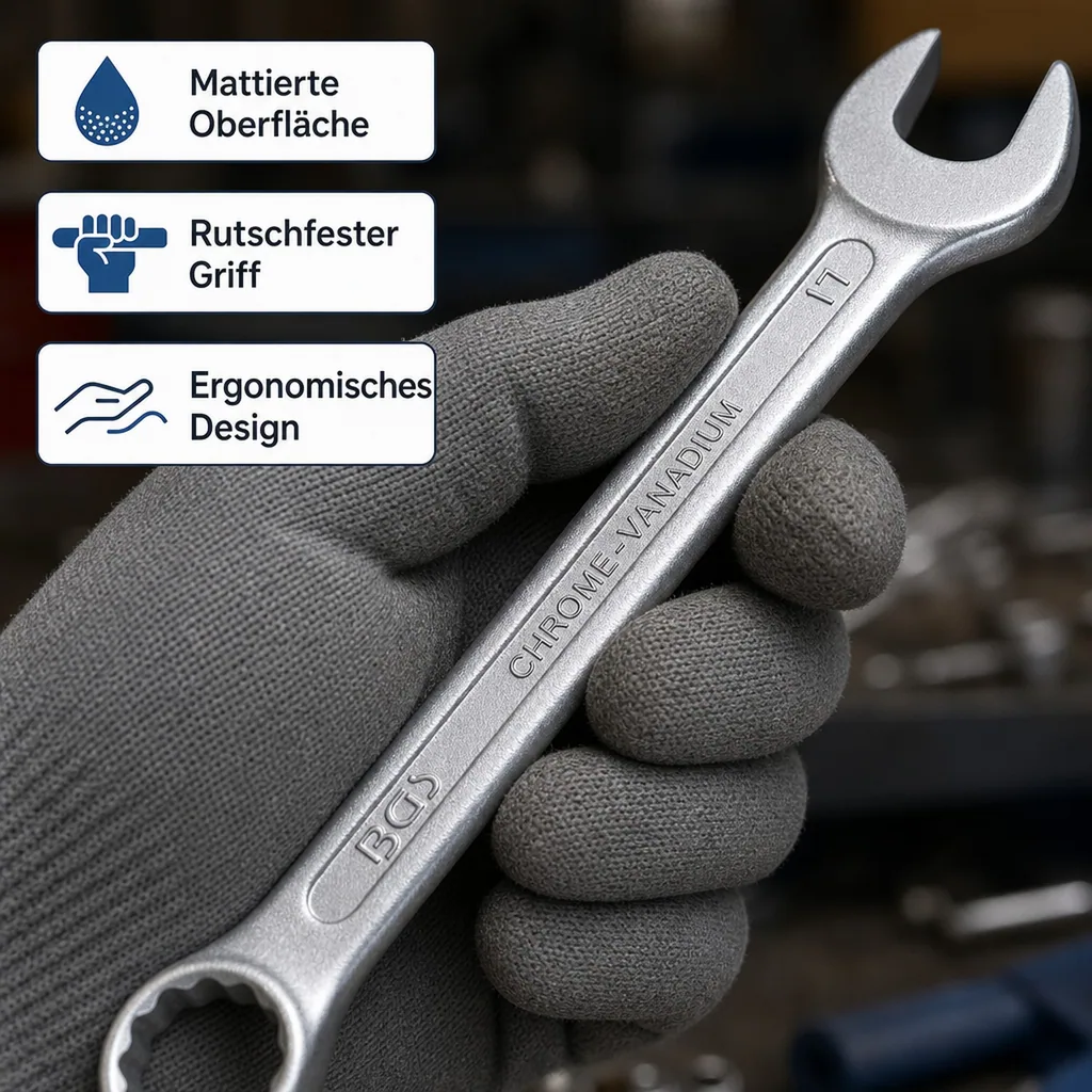 Maul-Ringschlüssel-Satz 8-teilig