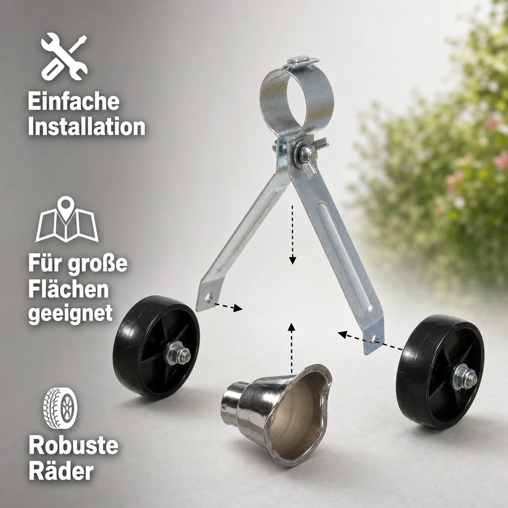 Universal Radsatz-Set zu Thermo-Unkrautvernichter 873517 und 880412