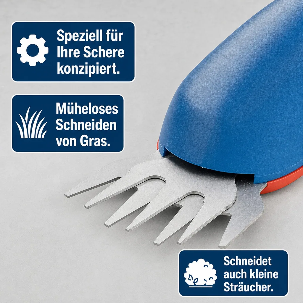 Ersatz-Grasmesser zu 949789 2 in 1 LI-ION Gras- und Heckenschere , 3,6 Volt