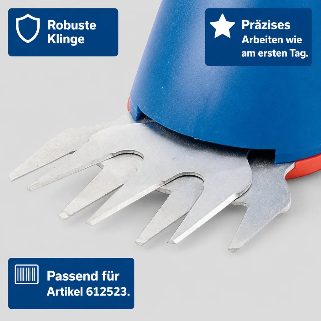 Ersatz-Grasmesser zu 949789 2 in 1 LI-ION Gras- und Heckenschere , 3,6 Volt