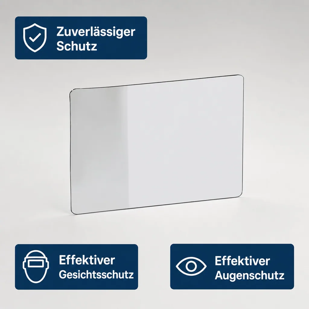 Äußere Vorsatzscheibe zu Automatik Schweißhelm Nr. 96 30 43