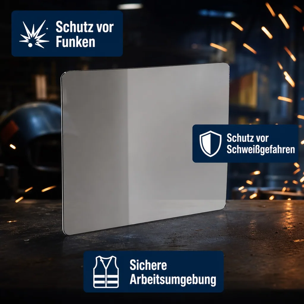Äußere Vorsatzscheibe zu Automatik Schweißhelm Nr. 96 30 43