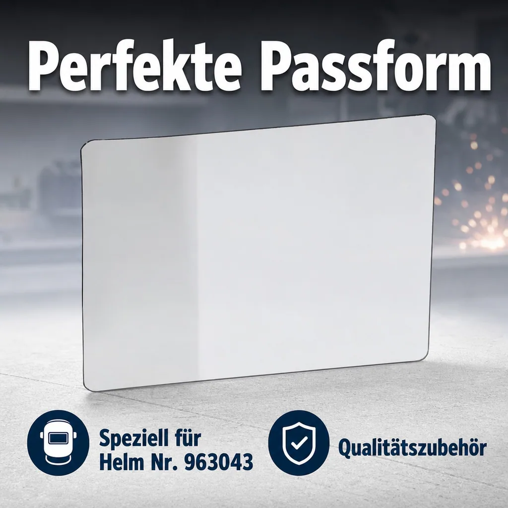 Äußere Vorsatzscheibe zu Automatik Schweißhelm Nr. 96 30 43