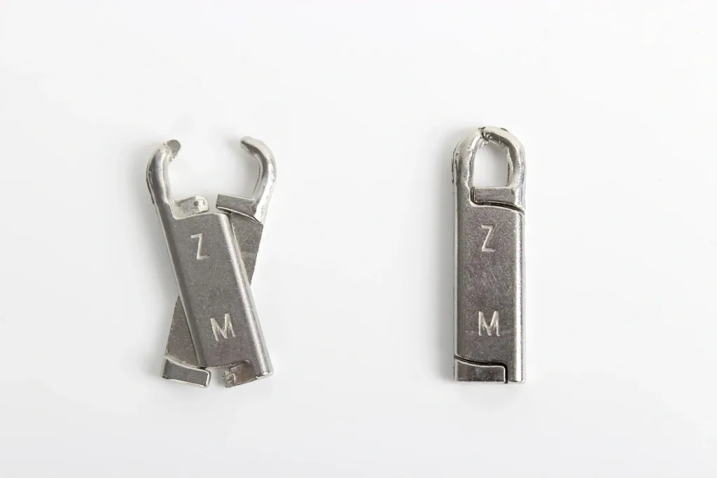 Reißverschluss-Reparatur-Haken, Silberfarben, 6er-Set
