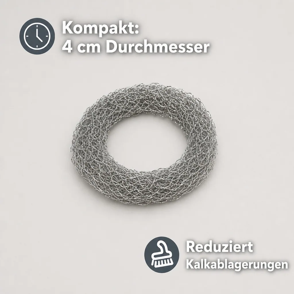Kalkfänger HEXI, Edelstahl