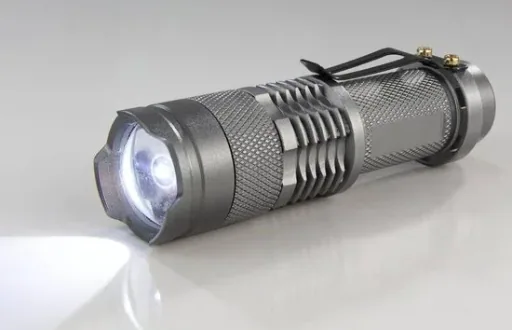3 Watt LED Taschenlampe Titan, 80Lumen, IPX4, fokussierbar