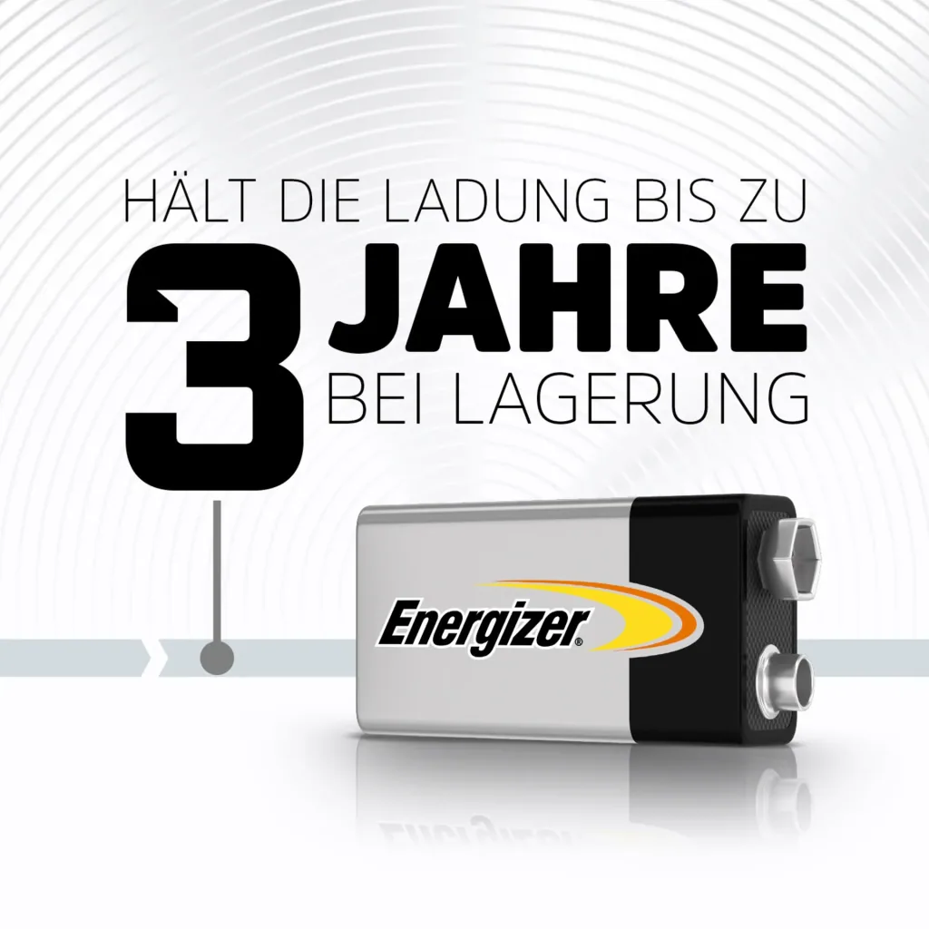 Energizer Alkaline Power E-Block (9V) - 1er Blister