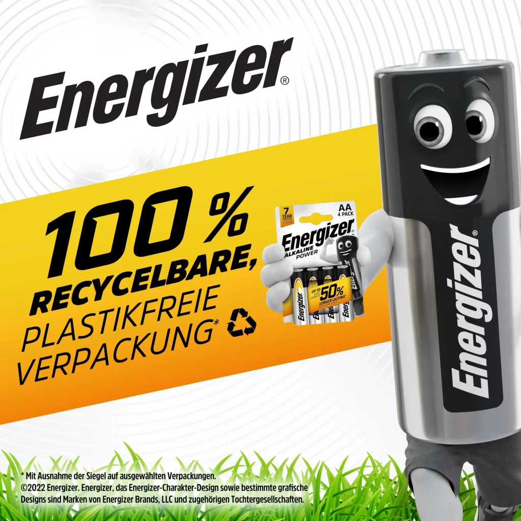 Energizer Alkaline Power E-Block (9V) - 1er Blister