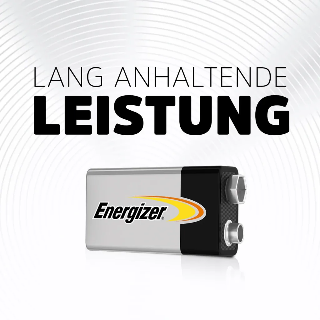 Energizer Alkaline Power E-Block (9V) - 1er Blister
