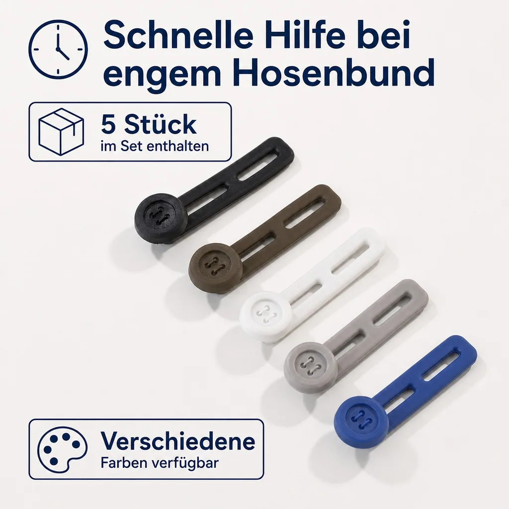 Silikon Bunderweiterung, 5 Stück