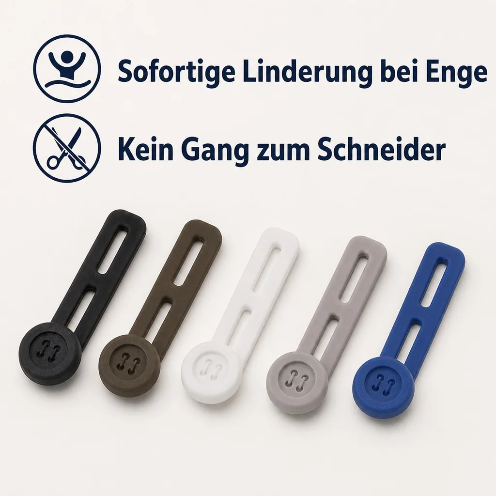 Silikon Bunderweiterung, 5 Stück