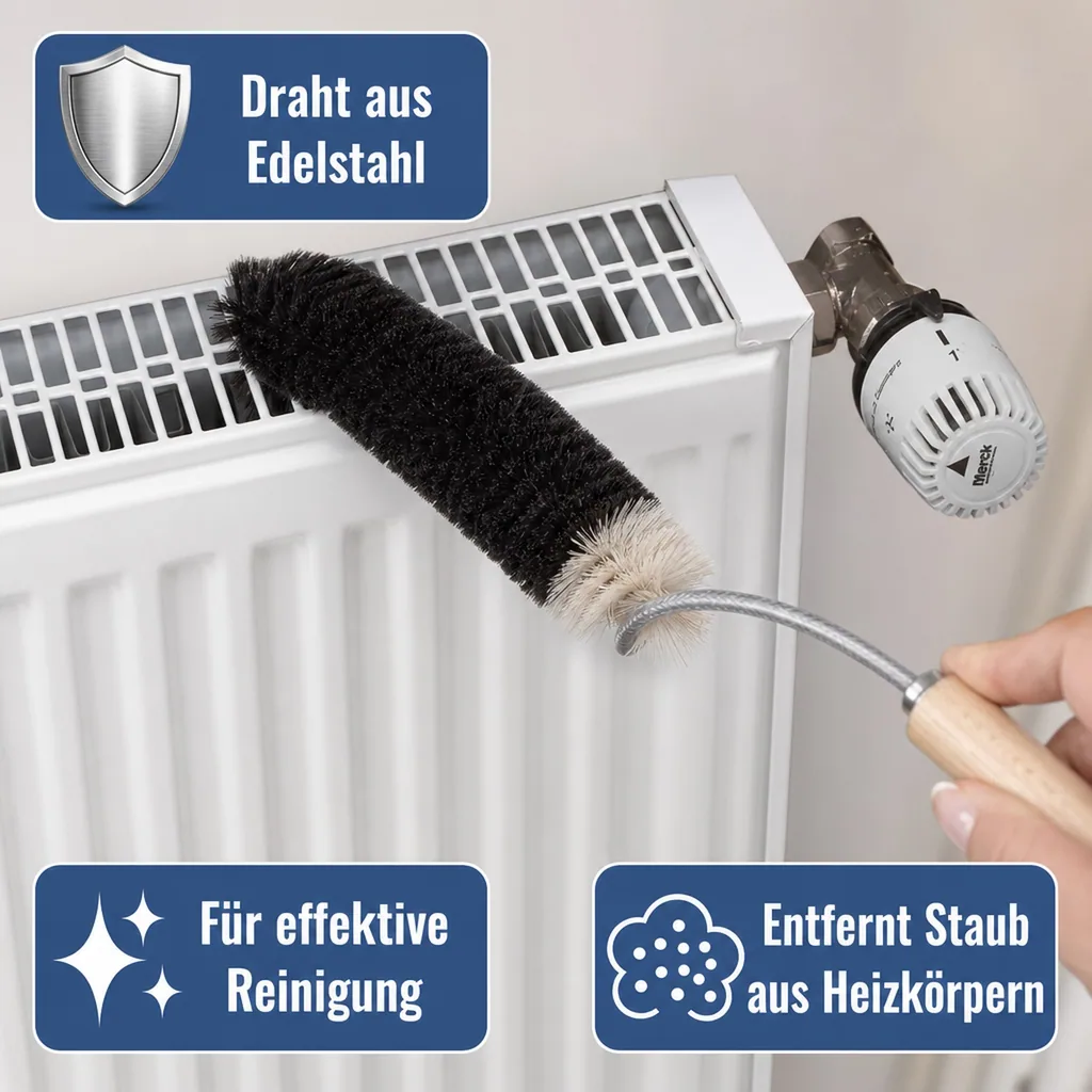 Flachheizkörperbürste SUPERFLEX