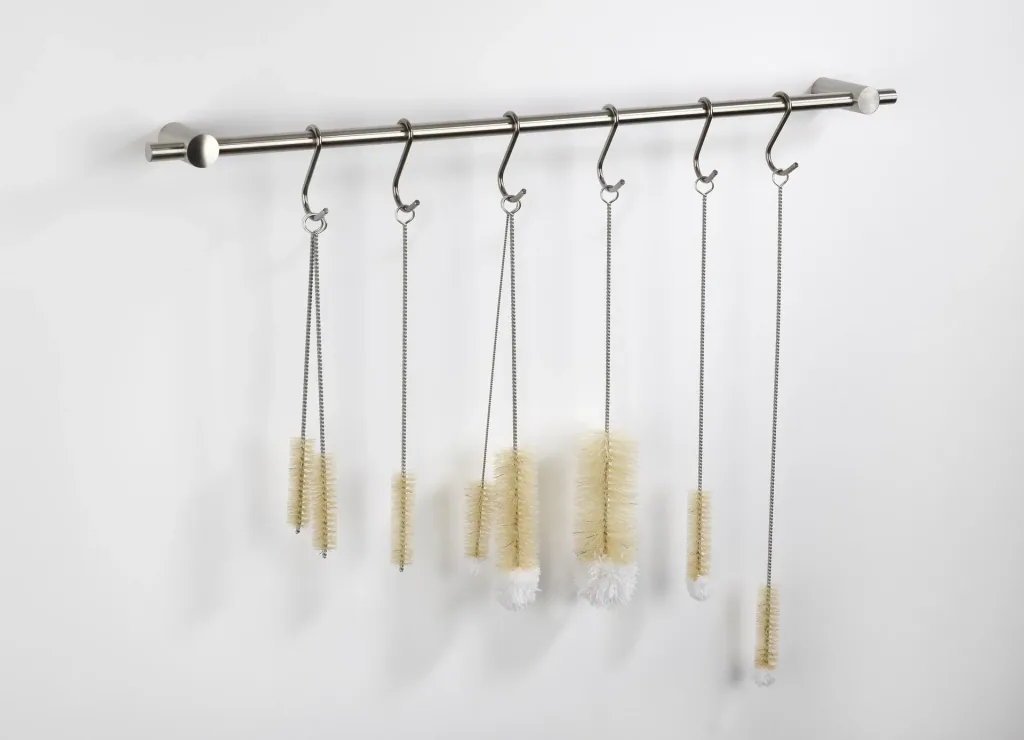 Reinigungs-Bürsten, Spezial-Bürsten-Set, Flaschen-Bürsten, 8-teilig