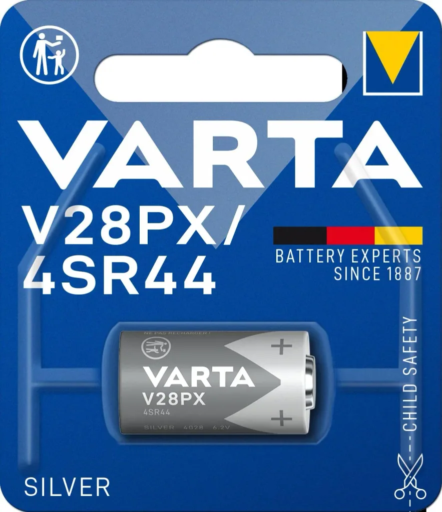 Lithium Batterie V28PX/4SR44, 6,2V - 1 Stück