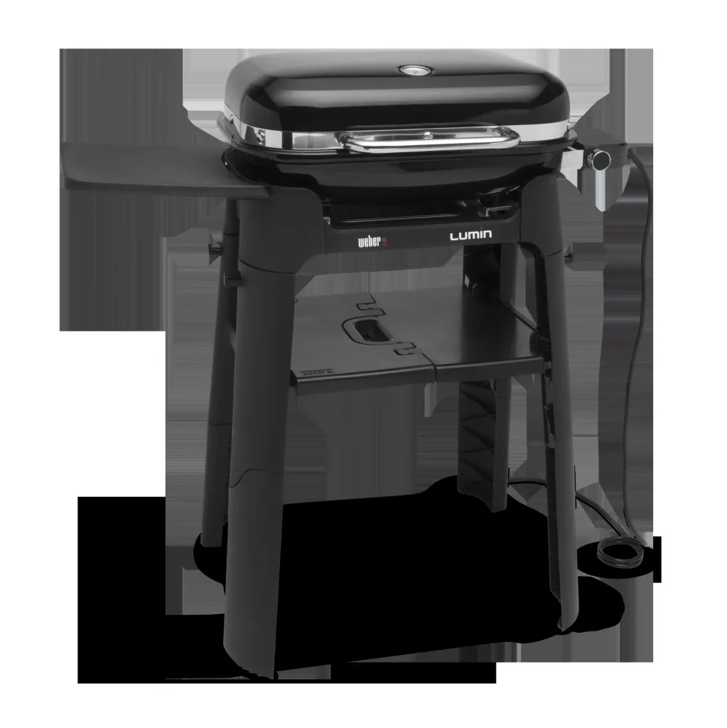 Elektrogrill Lumin mit Stand, Black