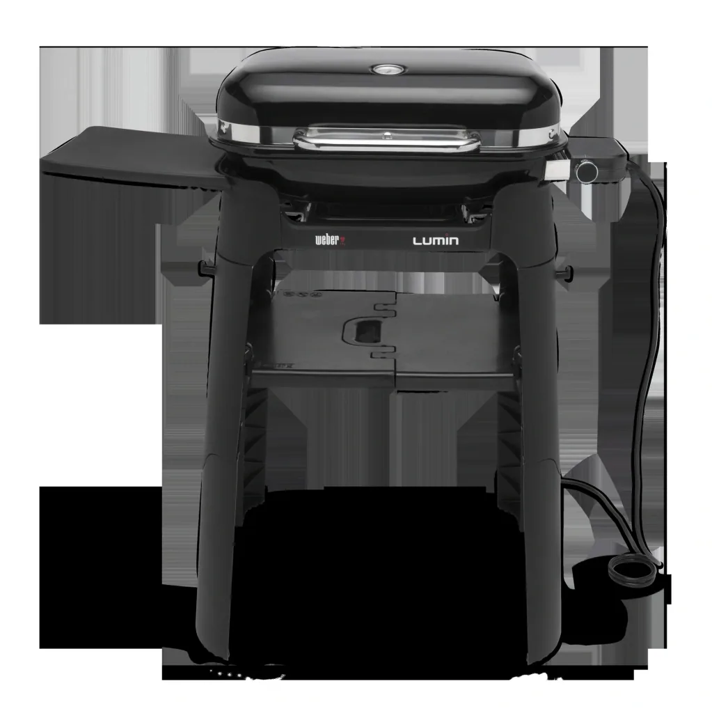 Elektrogrill Lumin mit Stand, Black