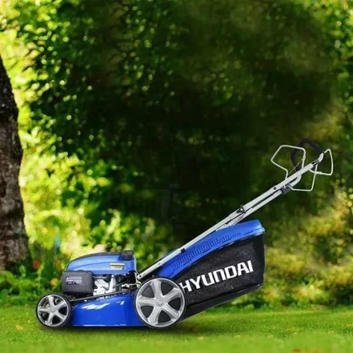 Selbstfahrender Rasenmäher mit 139cc OHV-Viertakt-Benzinmotor 46cm