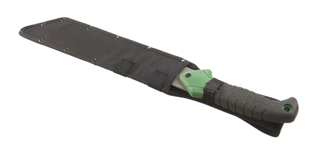 XXL-Machete 4-in-1 mit Titanium Beschichtung + Gürtelhalfter