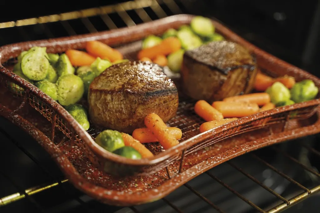 Backofen-Grillkorb "Super Crisper", 3-fach antihaftbeschichtet