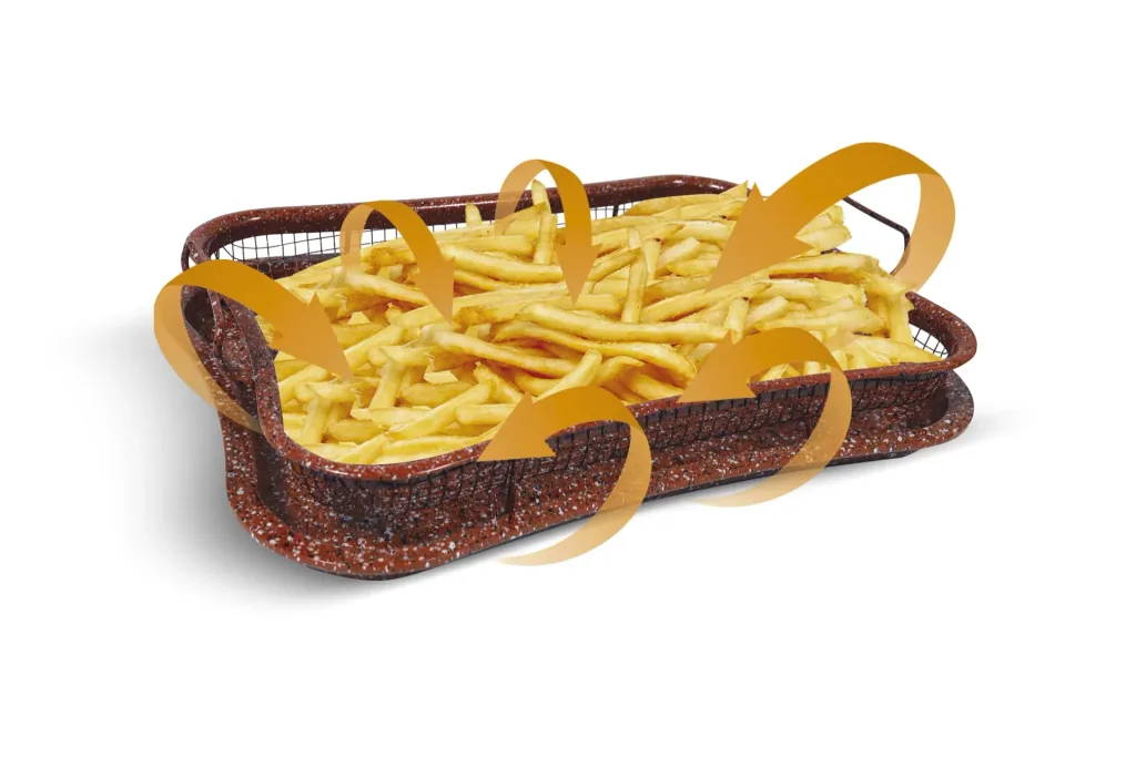 Backofen-Grillkorb "Super Crisper", 3-fach antihaftbeschichtet