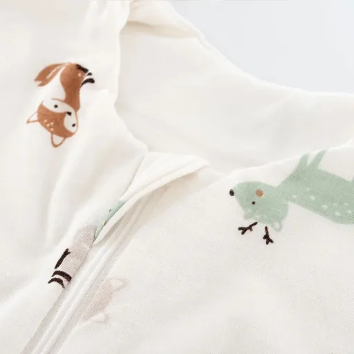 Träumeland Liebmich Sommerschlafsack baby, Schlummersack - Waldtiere, Grösse: 90