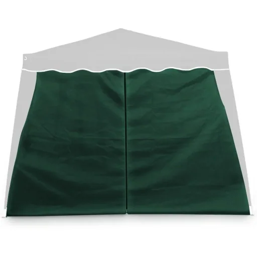2x Seitenwand Faltpavillon Capri grün 3x3m