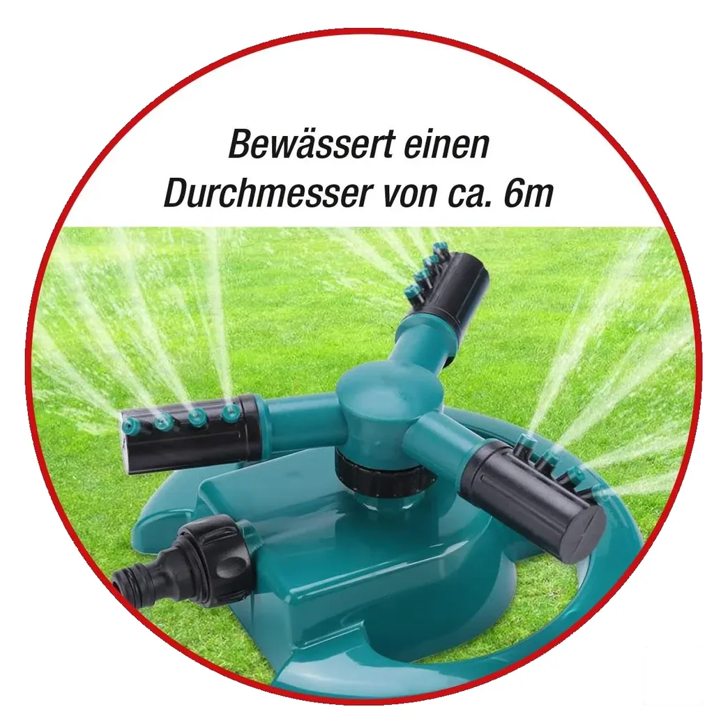 Gartensprinkler, 360°C