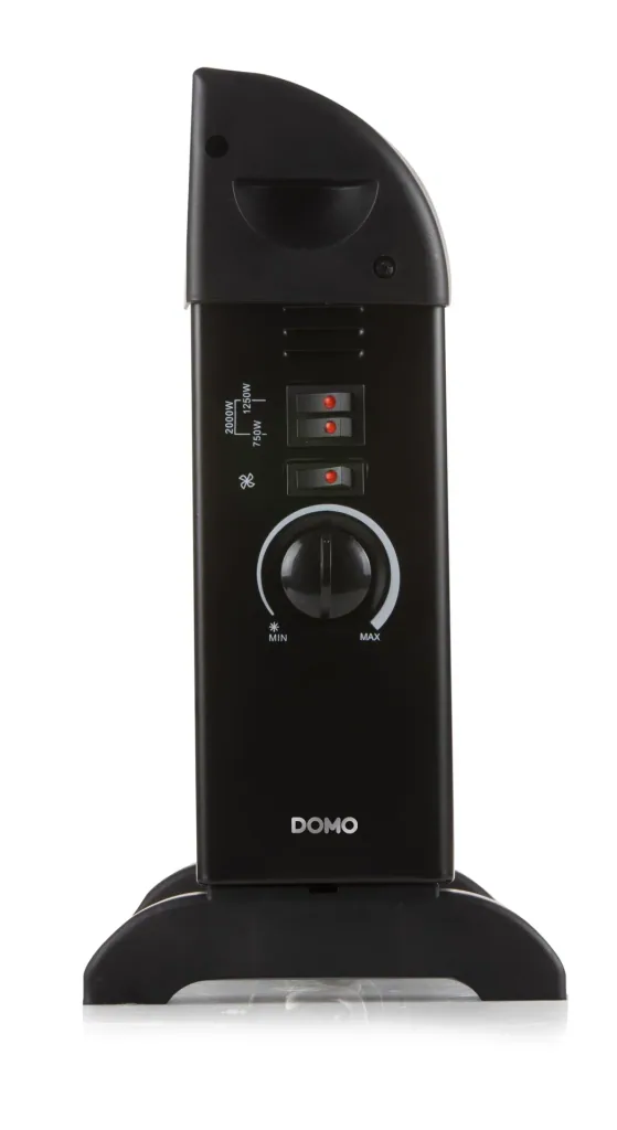 Konvektionsheizung Turbo schwarz