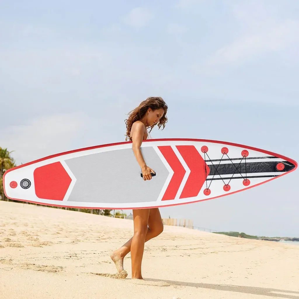 SUP Board aufblasbar mit viel Zubehör 320 x 76 x 15 cm