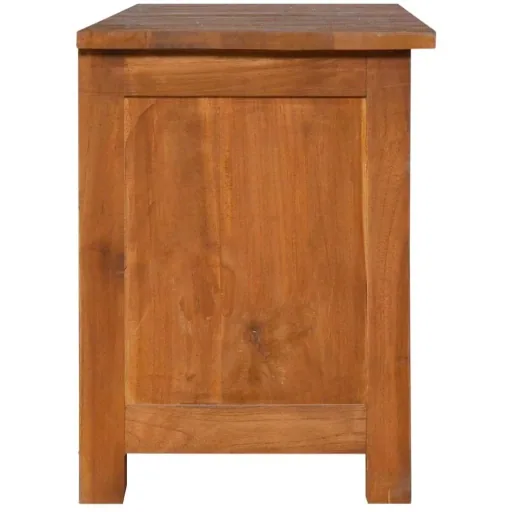 TV-Schrank 100x30x40 cm massiv Teak
