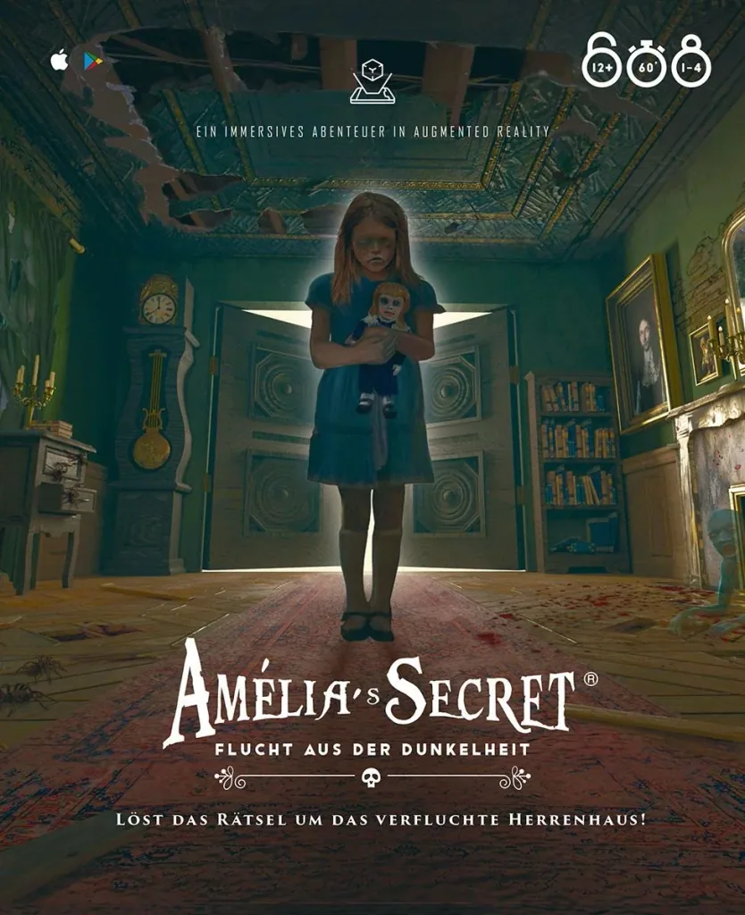 Gesellschaftsspiel Amelia's Secret: Flucht aus der Dunkelheit