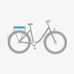 Gepäckträger Ersatzakku für Elektro-Klapprad, LI-Ion 24 V / 8,8 Ah (211 Wh)