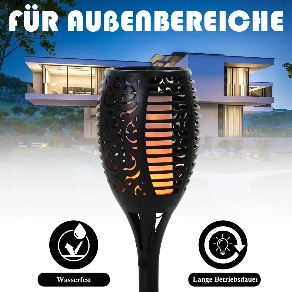 Solarleuchte im 4er-Set