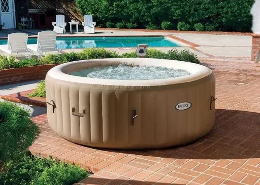 Bubble Spa mit Energy Efficient Spa Cover 91 x 71 cm