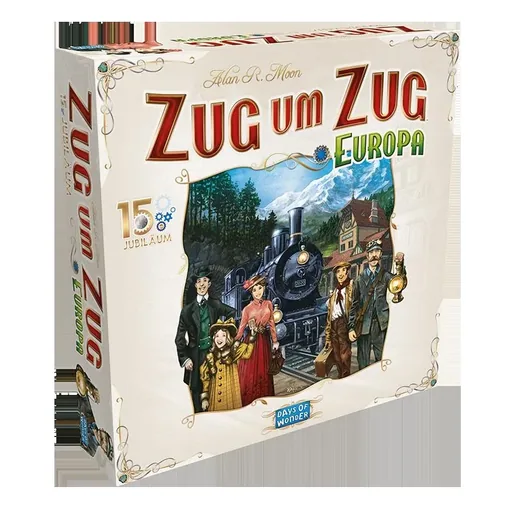 Gesellschaftsspiel Zug um Zug Europa 15. Jubiläum